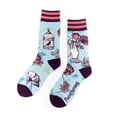 thumbnail image 2 of Floral Nightingale Crew Socks, 2 of 9