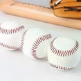 thumbnail image 2 of 1/3pcs Handmade Baseball Nine Inch Game Training PVC Baseball Rubber Inner Soft Baseball Solid Foam Bouncy Ball Group Athletics, 2 of 5