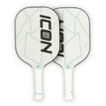 thumbnail image 4 of Diadem Sports Icon Pickleball Paddle,Midweight Carbon Fiber, 8 oz, White, 4 of 6