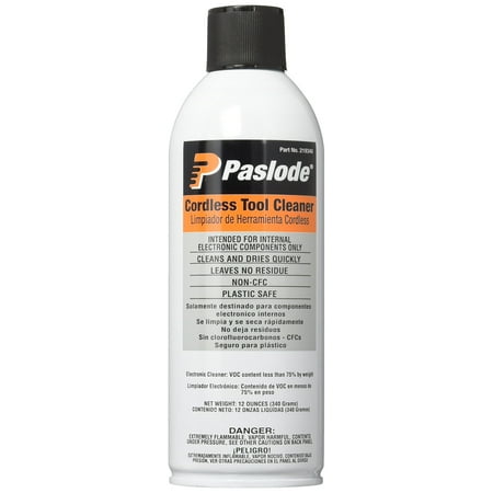 

PASLODE 219348 12OZ CRDLS Tool Cleaner White