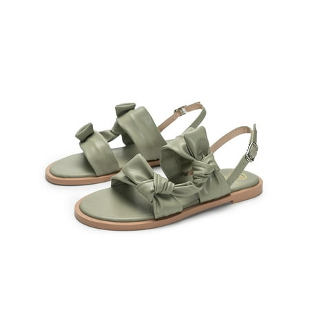 

SIMANLAN Womens Nonslip Slingback Summer Sandal Beach Lightweight Flat Sandals Ladies Party Casual Ankle Strap