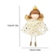 thumbnail image 2 of Adornos de muñeca de ángel de Navidad, falda de burbujas de lunares, adornos colgantes de ángel, lindos adornos colgantes de niñas ángel, colgante de árbol de Navidad, decoración navideña para el, 2 of 2