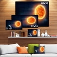 thumbnail image 3 of Planet Earth and Sun - Landscape Canvas Art Print, 3 of 4