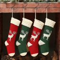 thumbnail image 5 of Set Of 4, 46cm Large Classic Personalized Christmas Hanging Stocking, 5 of 5