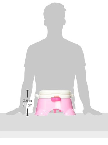 Fisher-Price Princess Stepstool Potty, Pink