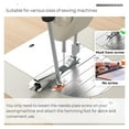 thumbnail image 4 of Stainless Steel Sewing Rolled Hemmer Foot 3mm-10mm Sewing Machine Presser Foot DIY Crafts Hemming Puller ,Ultimate Precision Stitching, 4 of 5
