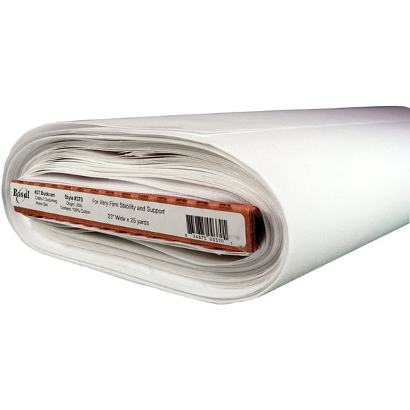 Bosal Midweight Buckram, White