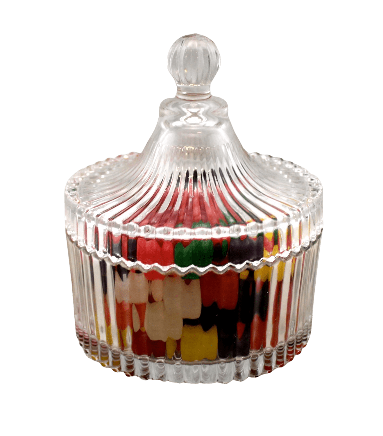 Dependable Industries Inc. Essentials Glass Candy and Sugar Bowl with