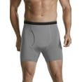 thumbnail image 2 of Harbor Bay by DXL Big and Tall Men's Performance Boxer Briefs, Grey, 2XL, 2 of 7