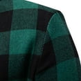 thumbnail image 7 of AnuYalue Men's Flannel Hoodie Shirts Casual Plaid Button Down Pullover Long Sleeve Stylish Hooded Sweatshirt with Pocket, 7 of 7