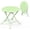 Green, variant on WoofPaw Patio Metal Folding Side Table, Portable Small Outdoor Folding Round Table, Perfect for Indoor and Outdoor Spaces Like Balconies, Backyards, Porches, and Patios.White(1 Pack)