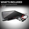 thumbnail image 5 of Schumacher Electric 4.8W Solar Car Battery Maintainer, Amorphous Solar Technology, Water Resistant, 12V Sport, Auto, and Marine Batteries, SP-400, 5 of 7