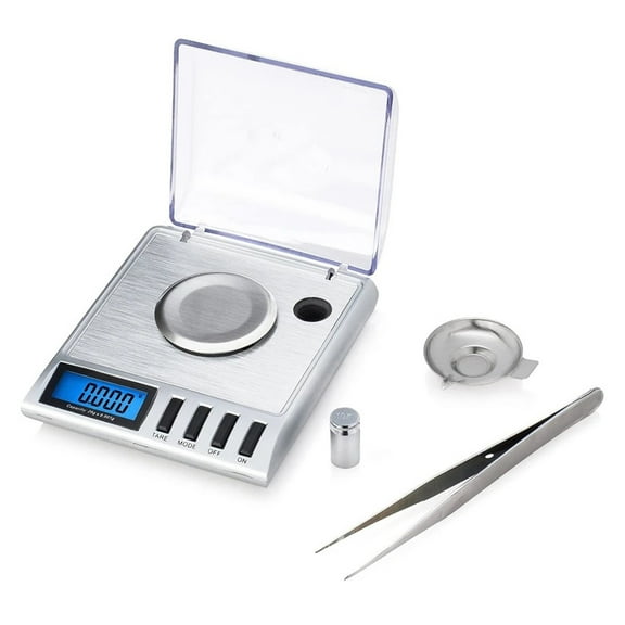 20g/0.001g Jewellery Scale Mini Digital Pocket Precision Diamond Gold Household Kitchen Weighing ,Multi Measuring Units