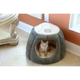 thumbnail image 4 of Armarkat, Medium, Cave Cat Bed, Laurel Green & Beige, 20-in, 4 of 5