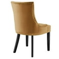 thumbnail image 4 of Marquis Performance Velvet Dining Chairs - Set of 2, Cognac, 4 of 7
