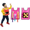 thumbnail image 3 of Maoww Random Color Dodgeball Sticky Vest Outdoor Throwing Game with Balls for Kids Children Outdoor Activity Game, 3 of 6