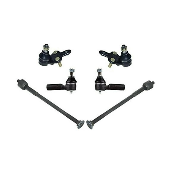 6 Piece Kit Lower Ball Joint Inner & Outer Tie Rod Ends Fits select: 2000 TOYOTA CAMRY CE/LE/XLE, 2000-2002 TOYOTA SIENNA LE/XLE