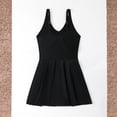 thumbnail image 6 of Women's Plus Size Swimsuit Solid Color Jumpsuit Swimsuit Bikini One Piece for Beach Pool Summer,Black,2XL, 6 of 8