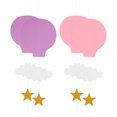 thumbnail image 2 of Miangastore Decorations for Kids Party Assorted Color 4Pcs 7.3X6.7X6.7In, 2 of 8
