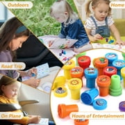 Moncolis 26 Pcs Assorted Outer Space Self Inkling Stamps for Kids Planet Birthday Party Favor Teacher Reward Prizes Gift Bags Fillers