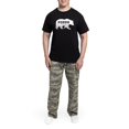 thumbnail image 5 of CafePress - Poppa Bear Men's Dark Pajamas - Men's Dark Loose Fit Cotton Pajama Set, 5 of 7