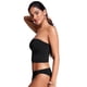 thumbnail image 5 of Top de Bikini CRZ YOGA Longline Acolchado Sin Tirantes Negro XS, 5 of 6