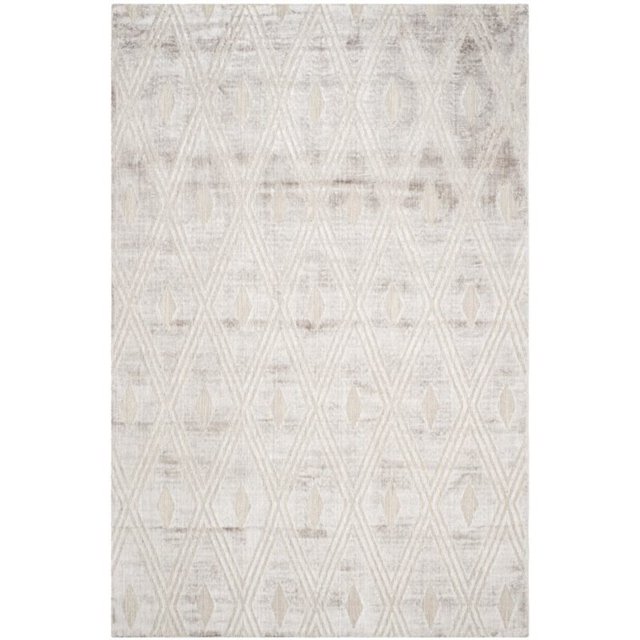 Safavieh Mirage 9' X 12' Hand Woven Rug in Silver