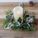 thumbnail image 5 of Christmas Decorations Candle Garland Candlestick Wreath Artificial Cherry Pinecone Candle Holder Leaf Xmas New Year Home Decor, 5 of 5