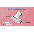thumbnail image 3 of 6 Swivel USB Flash Drives Pack, 8GB - Pocket size, Long Data Retention - White, 3 of 5