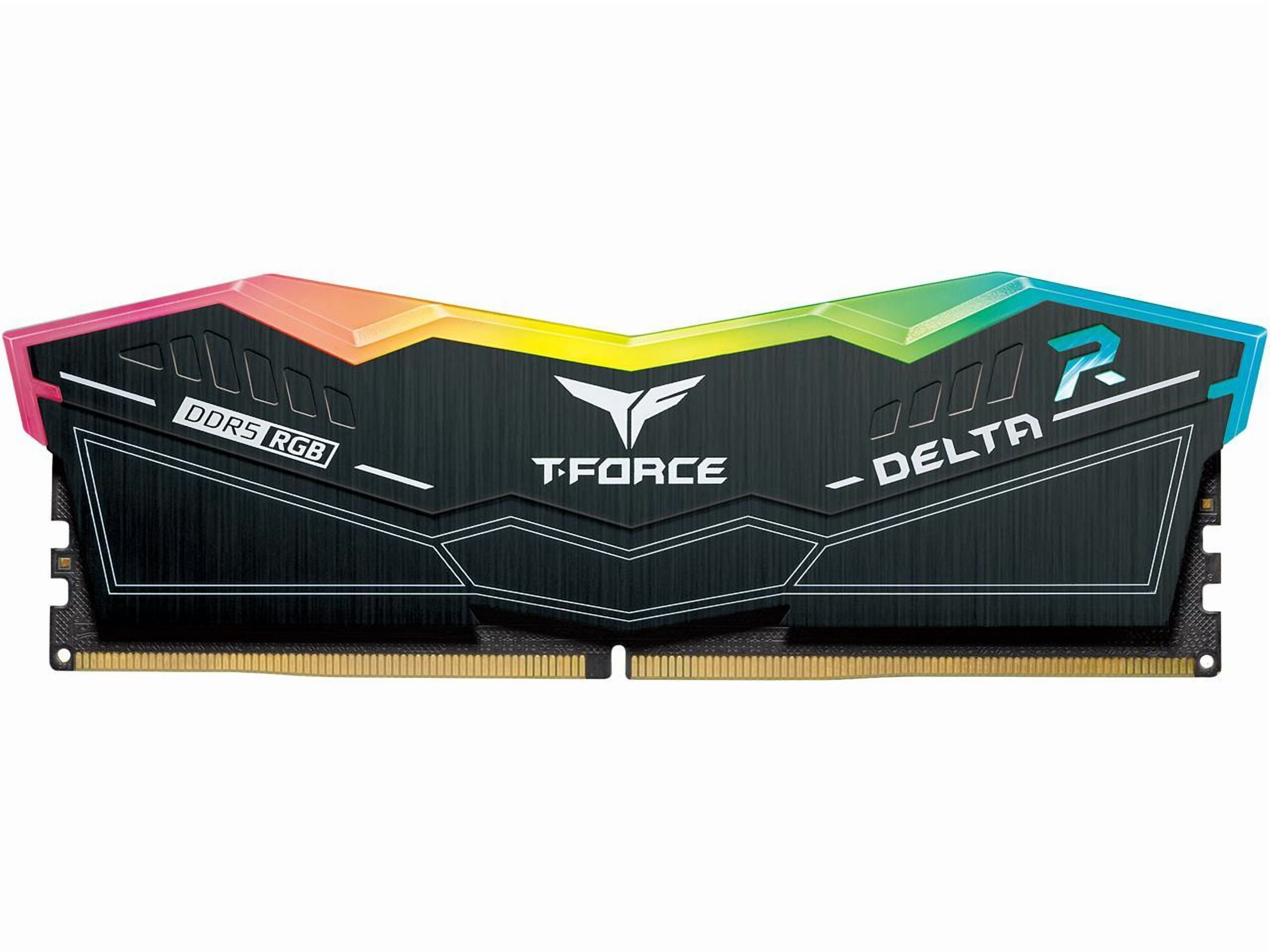 T-FORCE DELTA R DDR4 32GB 3200MHz ×2 Team T-Force Delta RGB 32GB (2 x 16GB) PC RAM DDR4 3200 CL16 Intel