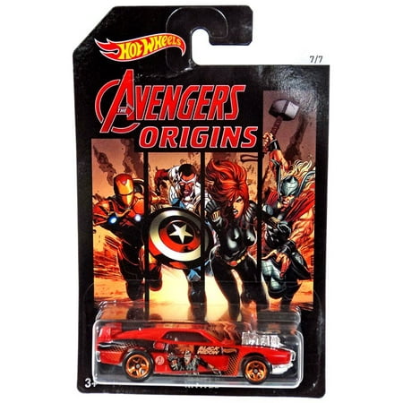 Hot Wheels The Avengers Rivited Die-Cast Car [Black