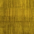 thumbnail image 1 of Ahgly Company Machine Washable Indoor Square Abstract Yellow Contemporary Area Rugs, 5' Square, 1 of 4