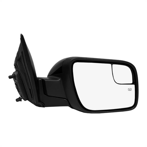 Right Passenger Side Mirror, Power Heated Paintable Manual Folding with Turn Signal Light For 2016-2019 Ford Explorer