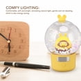 thumbnail image 4 of LED Table Lamp, Clear Ball Design Night Light Ideal Present ABS Warm Lighting  for Family, 4 of 8