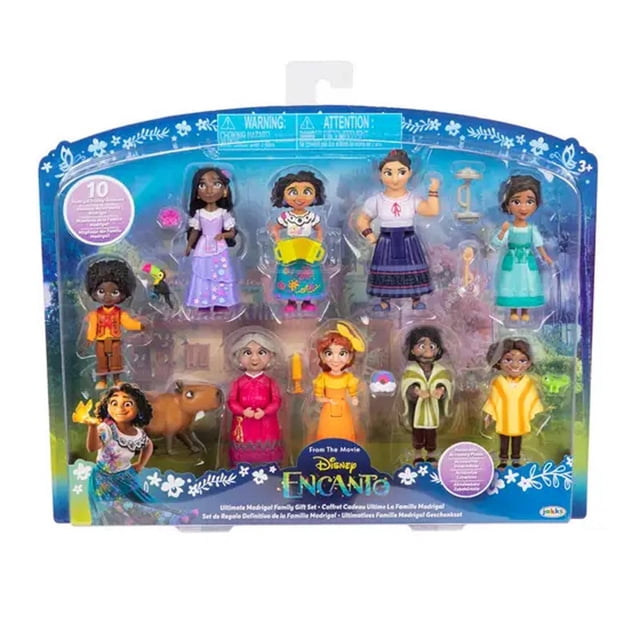 Set de 10 Figuras Jakks Encanto Familia Madrigal