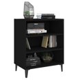 thumbnail image 4 of vidaXL Sideboard Nightstand Side Table with Open Storage Shelf Engineered Wood, 4 of 45
