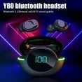 thumbnail image 3 of TWS Y80 Wireless Bluetooth Earphones Stereo Sport Fitness Waterproof Headphones Y50 TWS Digital Display Headset Earbuds With Mic, 3 of 6