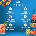 thumbnail image 5 of Syruvia Sugar Free Kiwi Strawberry Flavored Syrup for Drinks, Cocktails, Lemonades, Iced Teas and Desserts – 25.4 fl oz, 5 of 7