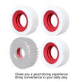 thumbnail image 3 of 4PCS RC Tire Foam Inserts, 2.2 Inch Dual Stage Soft Tire Sponge Inserts Enhanced Tire Support Accessory for 1/10 1/8 RC Crawler, 3 of 7