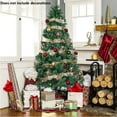thumbnail image 4 of SEGMART 6FT Christmas Trees, Artificial Christmas Tree Decoration w/500 Tips, Premium Hinged Spruce Tree Holiday Decor, Artificial Christmas Tree, Green, 4 of 7