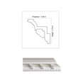 thumbnail image 2 of GK19 - Corbels Crown Molding Glue-up 6.5 ft. in Plain White (91 Ln. ft / Pack) - 14 Pieces, 2 of 2
