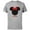 Athletic Heather, variant on Disney Minnie Mouse Oma Grandma Red Bow Family Mother’s Day - Short Sleeve Cotton T-Shirt for Adults - Customized-Black