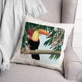 thumbnail image 3 of Creative Products Toucan In Jungle 20x20 Indoor / Outdoor Pillow, 3 of 3