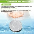 thumbnail image 6 of TAPDRA Foam Vacuum Filter 2-Pack 1604896 for Bissell PowerForce Compact Lightweight & Turbo Bagless, 6 of 8