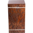 thumbnail image 2 of Handcrafted Old Tree of Life Wooden Urns for Human Ashes Adult Large - Butterfly Cremation Urn for Ashes - Burial Urn for Columbarium - Funeral Urn Box (250 LB - Rosewood, Bark Roots), 2 of 4