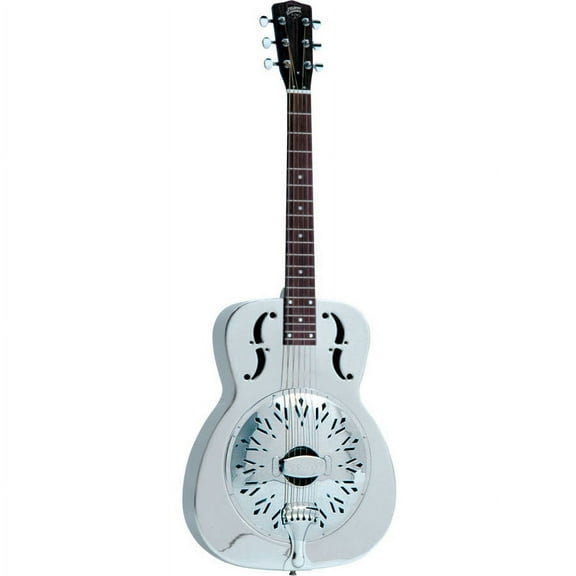 Recording King Style O Nickel Plated Resonator Guitar Chicken Feet Coverplate RM-998-D