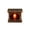 A003- Red, variant on Tabletop Fireplace Faux Fire Lamp, Warm Light Small Battery Operated Mini Decor for Desk Mantel Home
