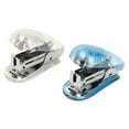 thumbnail image 2 of Handheld Stapler, Small Stapler 2pcs  For Kids For Binding Documents White Blue,Purple Pink, 2 of 8