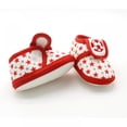 thumbnail image 6 of Infant Baby Shoes Girls Boys Flats Toddler First Walkers Soft Sole Non-Slip Summer Casual Star Print Prewalkers, 6 of 7