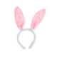 thumbnail image 1 of FELTECHELECTR Diademas con orejas de conejo de peluche (blancas y rosas), 1 of 6